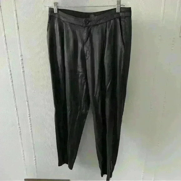 DWP by Gwen Stefani Drew pants 29, black cropped with ankle zipper . - Picture 6 of 8